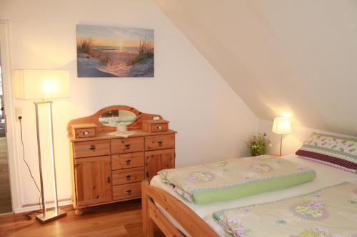 Posteľ alebo postele v izbe v ubytovaní Ferienwohnung Im Morgenbachtal