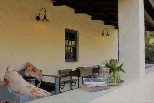 Χώρος καθιστικού στο The Little Farmhouse