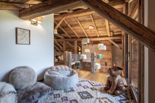 Domácí mazlíčci ubytovaní s hosty v ubytování Wanderful Life MontBlanc refuge haut de gamme
