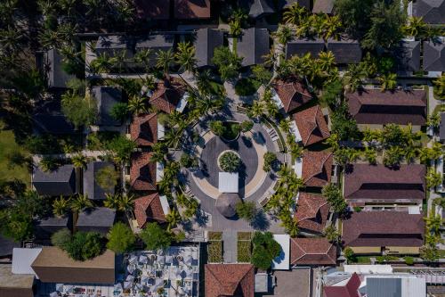 an aerial view of houses in a suburb at FRii Resort Gili Trawangan in Gili Trawangan