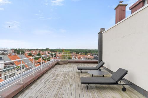 Balkón nebo terasa v ubytování Julias Rooftop stay