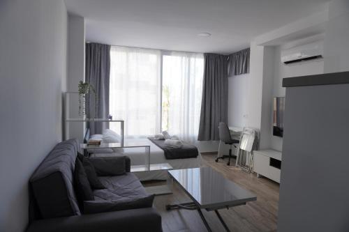 Zona de estar de Lux Studio Nerja