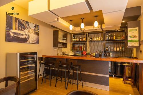 Lounge nebo bar v ubytování Hotel Lourdes, Siaya