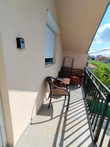 Μπαλκόνι ή βεράντα στο A1 - Airport Belgrade Apartment
