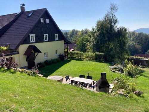 Naturlandschaft in der Nähe des Chalets