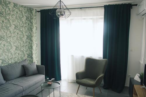 Posezení v ubytování Azimut apartman