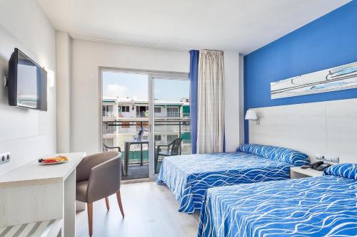 Posteľ alebo postele v izbe v ubytovaní Hotel Best Los Angeles