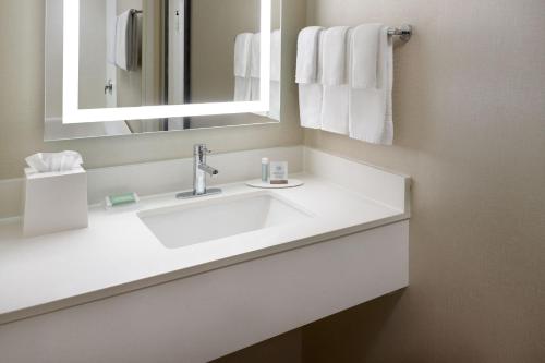 SpringHill Suites Raleigh-Durham Airport/Research Triangle Park tesisinde bir banyo