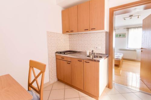 O bucătărie sau chicinetă la Apartments Lučko