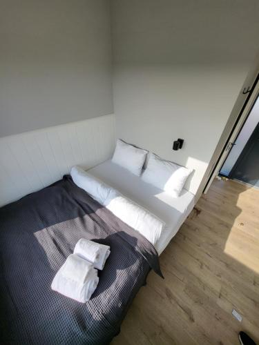Postel nebo postele na pokoji v ubytování Landbrot Guesthouse