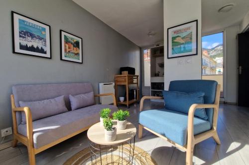 Photo de la galerie de l'établissement #E0 View on the Bastille Alsace Lorraine Terrace, à Grenoble