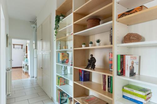 The library in Az apartmant