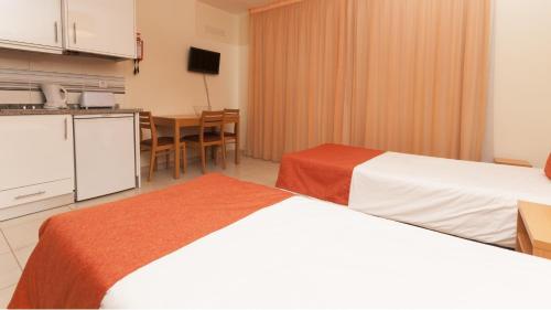 Katil atau katil-katil dalam bilik di Studio 17 by Atlantichotels - AL