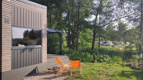 Κήπος έξω από το Tiny House 14 - Sollberg