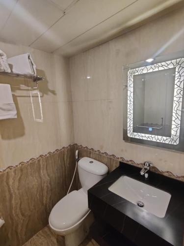 Koupelna v ubytování Bliss 3000 Furnished Studios