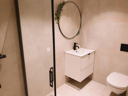 Un baño de Cute little appartment