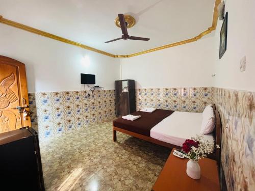TV a/nebo společenská místnost v ubytování Casa De Calangute Hotel