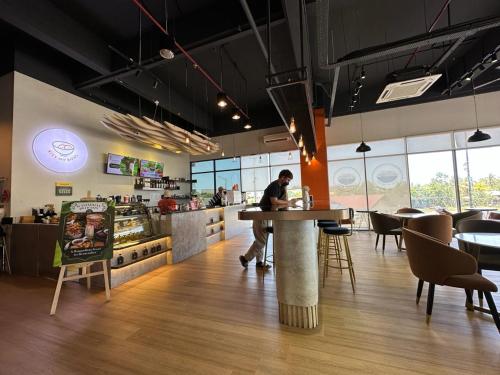 Restaurace v ubytování ITCC Manhattan by StayIn 5pax