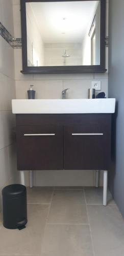 Koupelna v ubytování AU PANORAMA 1 chambre