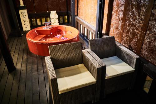 Posezení v ubytování Hotel BaliAn Resort Yokohama Kannai - Adult Only