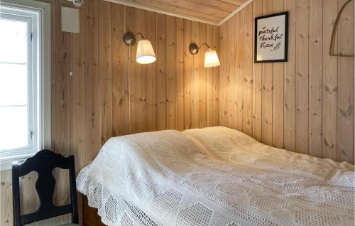 Vuode tai vuoteita majoituspaikassa 3 Bedroom Nice Home In Bjorli