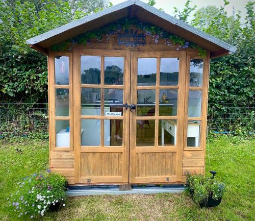 Zahrada ubytování Cherry Tree Glamping Lodge