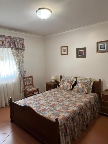 Katil atau katil-katil dalam bilik di Apartamento T2 / Condomínio Fechado
