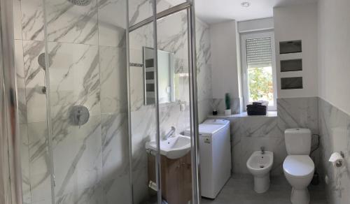Kúpeľňa v ubytovaní Apartamenty Konopnicka