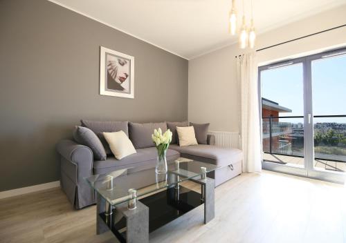 Posezení v ubytování Apartimento Angel River 9