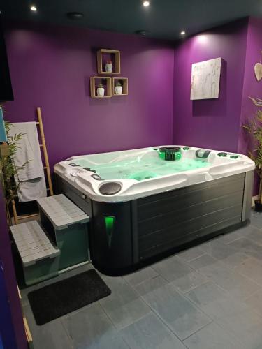 Koupelna v ubytování Côté spa