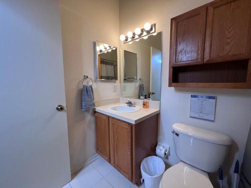 Koupelna v ubytování Elegant Long Stay -KING Bed - POOL - Wifi - Tampa Palms - Moffitt - Gated - Pets OK - in New Tampa by Hunters Green - Live Oak - Cory Lake Isles area - H2