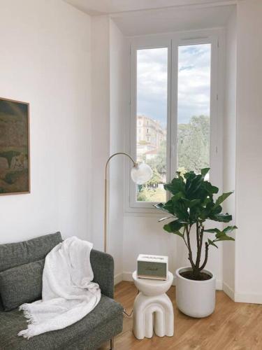 Photo de la galerie de l'établissement Appart climatisé centre de Cannes, à Cannes