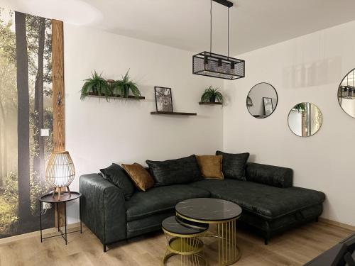 Posezení v ubytování Apartmány Čerňák - Dolňák - 4-6 osob, terasa, grill, dvě parkovací místa
