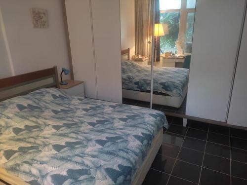 Ένα ή περισσότερα κρεβάτια σε δωμάτιο στο New Year in the Mediterranean, 10 meters from the sea