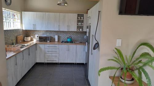 Η κουζίνα ή μικρή κουζίνα στο The Aloes Guest House