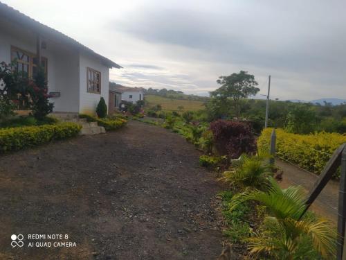 Κήπος έξω από το Cabaña Millan