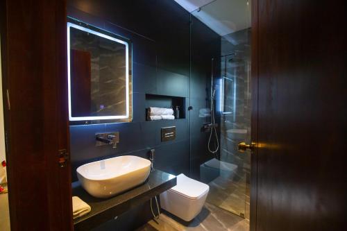 Koupelna v ubytování Namara Green Ella