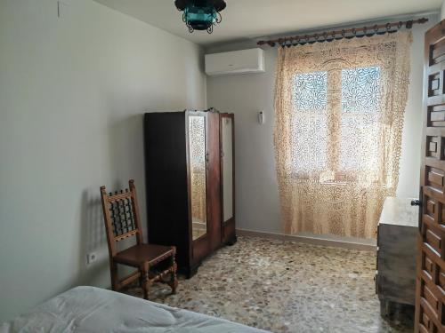 Postel nebo postele na pokoji v ubytování Casa Rural Teralba