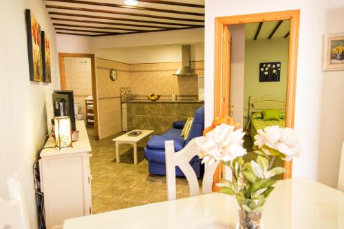 Kuchyň nebo kuchyňský kout v ubytování Apartamentos Casamonteymar
