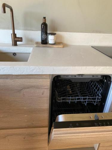 Dapur atau dapur kecil di PUUR aan de Zeeuwse kust