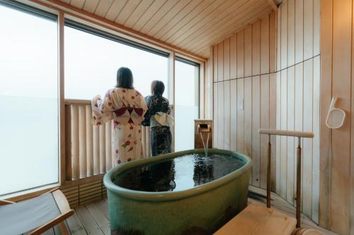 加賀市にある片山津温泉　季がさねのギャラリーの写真
