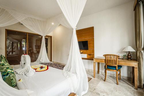 Posezení v ubytování Sabana Ubud