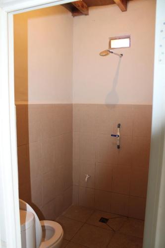 Koupelna v ubytování Feby's Homestay