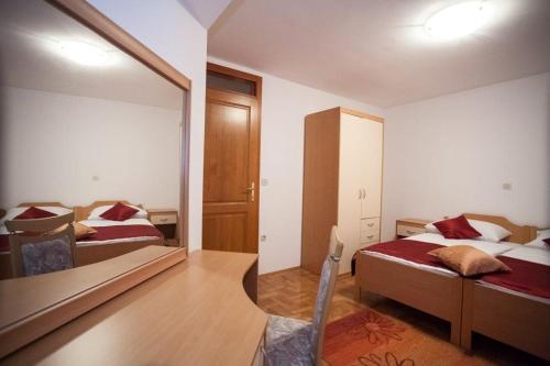Cama o camas de una habitación en Apartments Marija