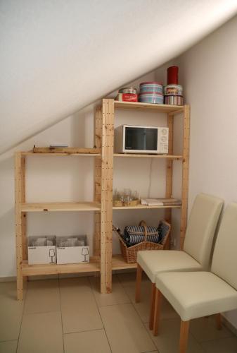 Χώρος καθιστικού στο Ferienwohnung - Dachgeschoss Schmuckstück