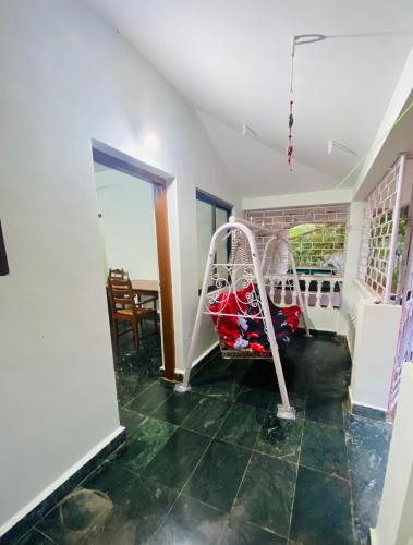 Postel nebo postele na pokoji v ubytování Palolem Apartments