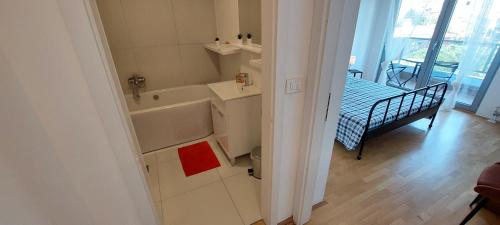 Kúpeľňa v ubytovaní Deluxe Apartment Kristian whit a private parking