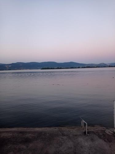 a view of a large body of water at Vinci brvnara Omladinac in Vinci