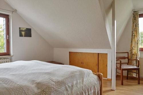 Postel nebo postele na pokoji v ubytování Ferienwohnung Zierau