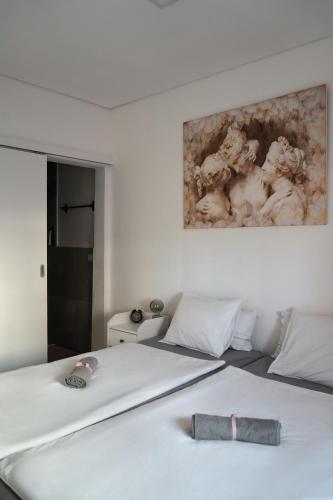 Ένα ή περισσότερα κρεβάτια σε δωμάτιο στο Casa Silva Diamond
